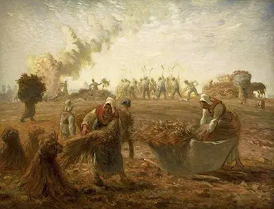 Buckwheat Harvest, Summer Jean-Francois Millet